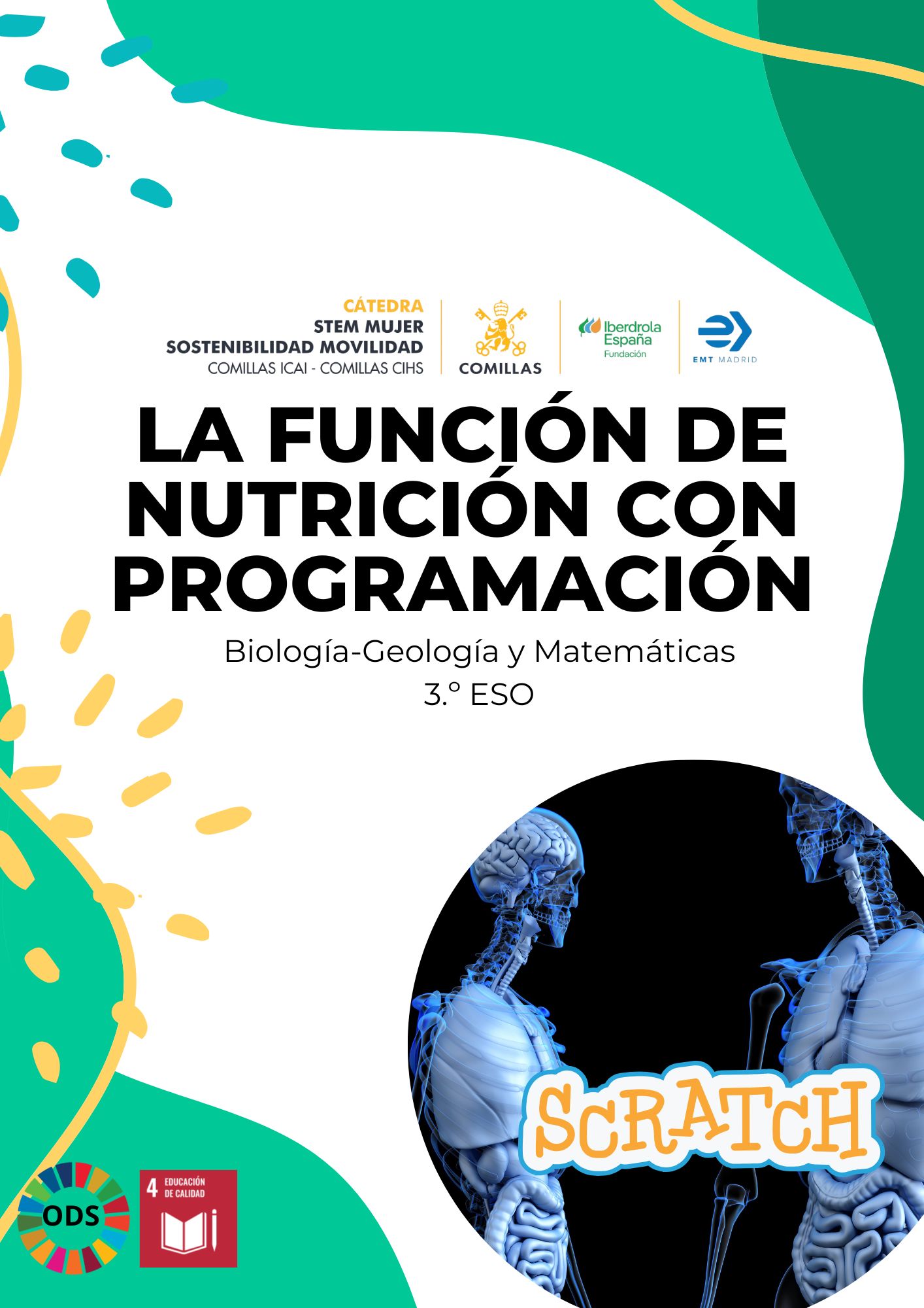 Portada La función de nutrición con programación. (3º ESO)