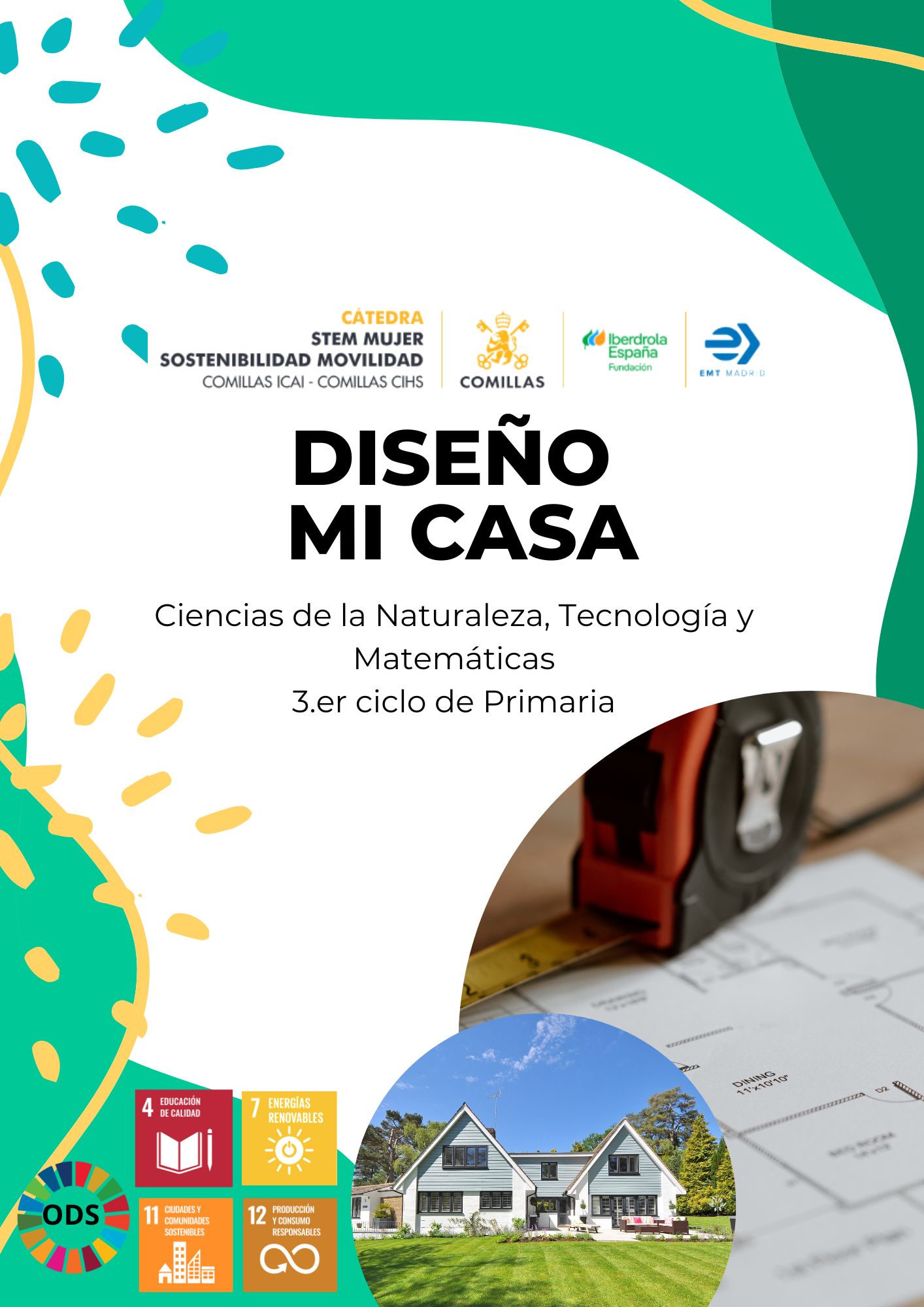 Portada Diseño mi casa (3º ciclo de Primaria)