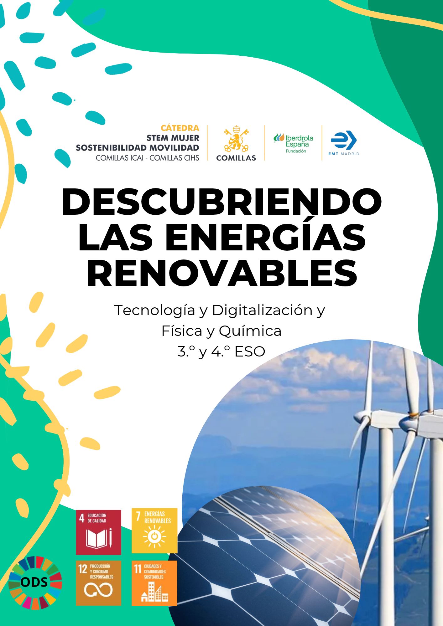 Portada Energías Renovables. (3º y 4º de la ESO)